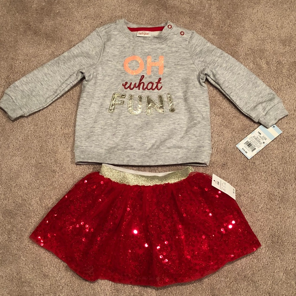 SALE⚡️ NWT Girls Holiday Outfit 18 months